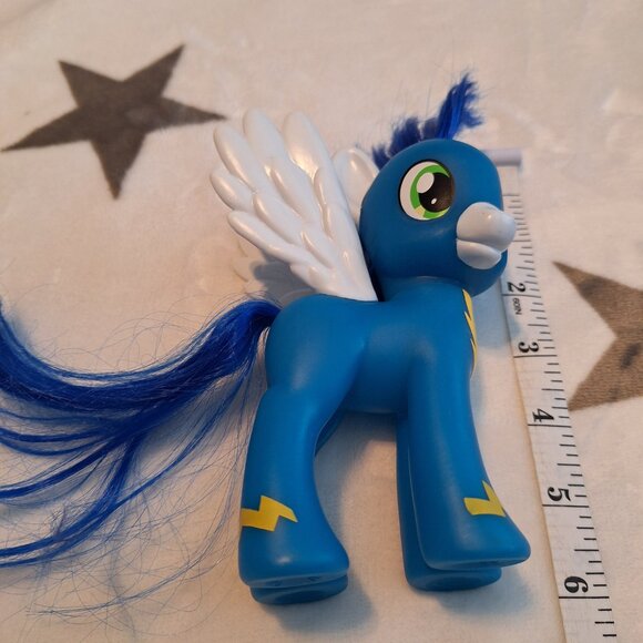 My Little Pony G4 Soarin Colt Wonderbolt 6 Inch Exclusive Style 2010 Brushable - Picture 6 of 6